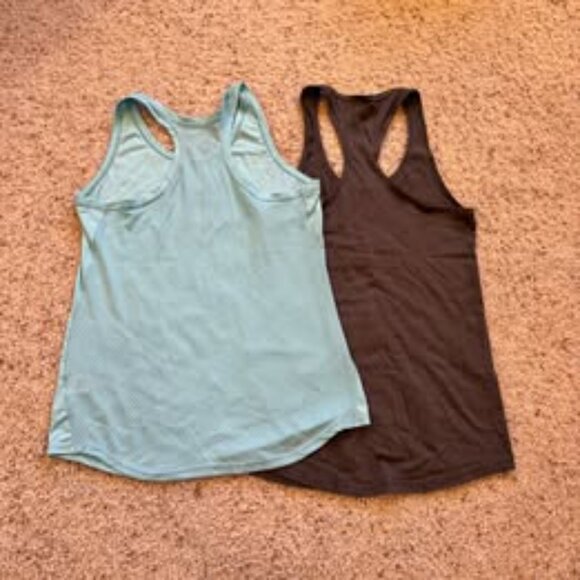 Women's Racerback Tank Tops M Multicolor Downers Grove South High School Tennis - Picture 2 of 6